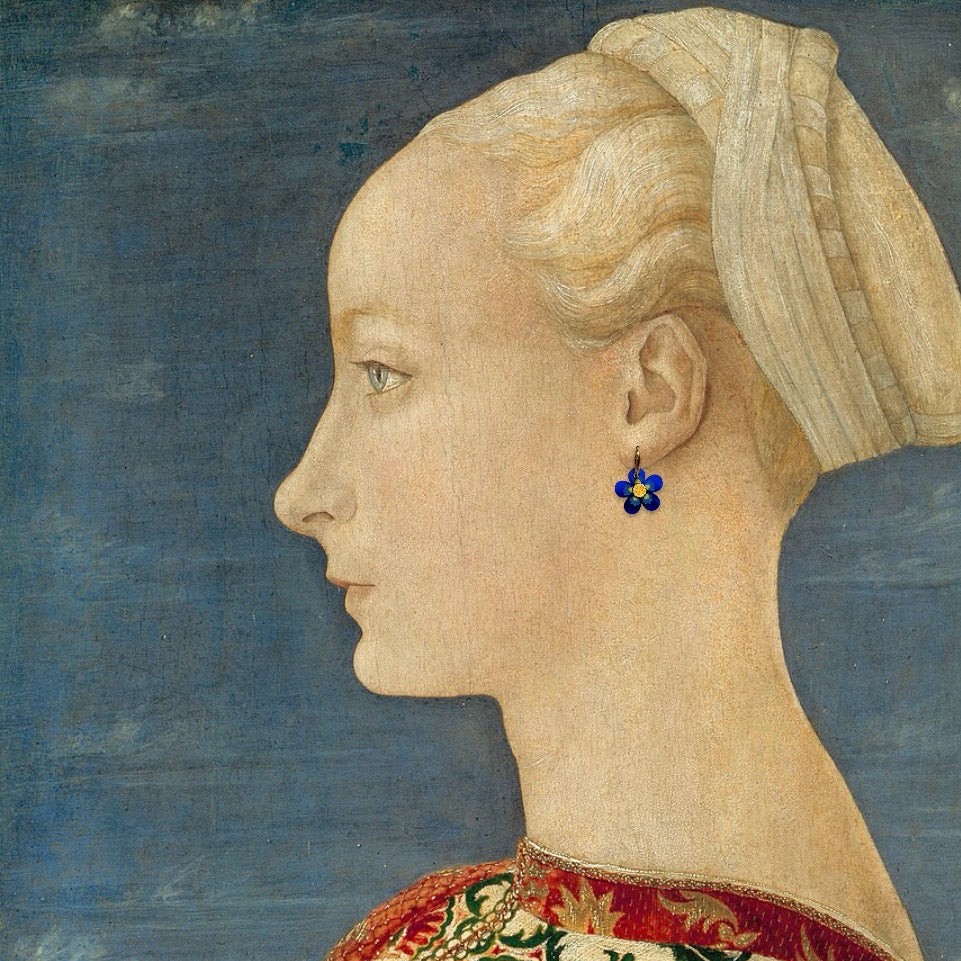 Florecilla azul oscuro - Annie's Fingers