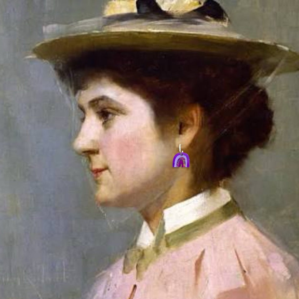 Mini arcoíris morado - Annie's Fingers