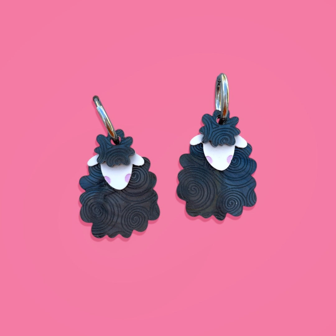Mini ovejas negras - Annie's Fingers