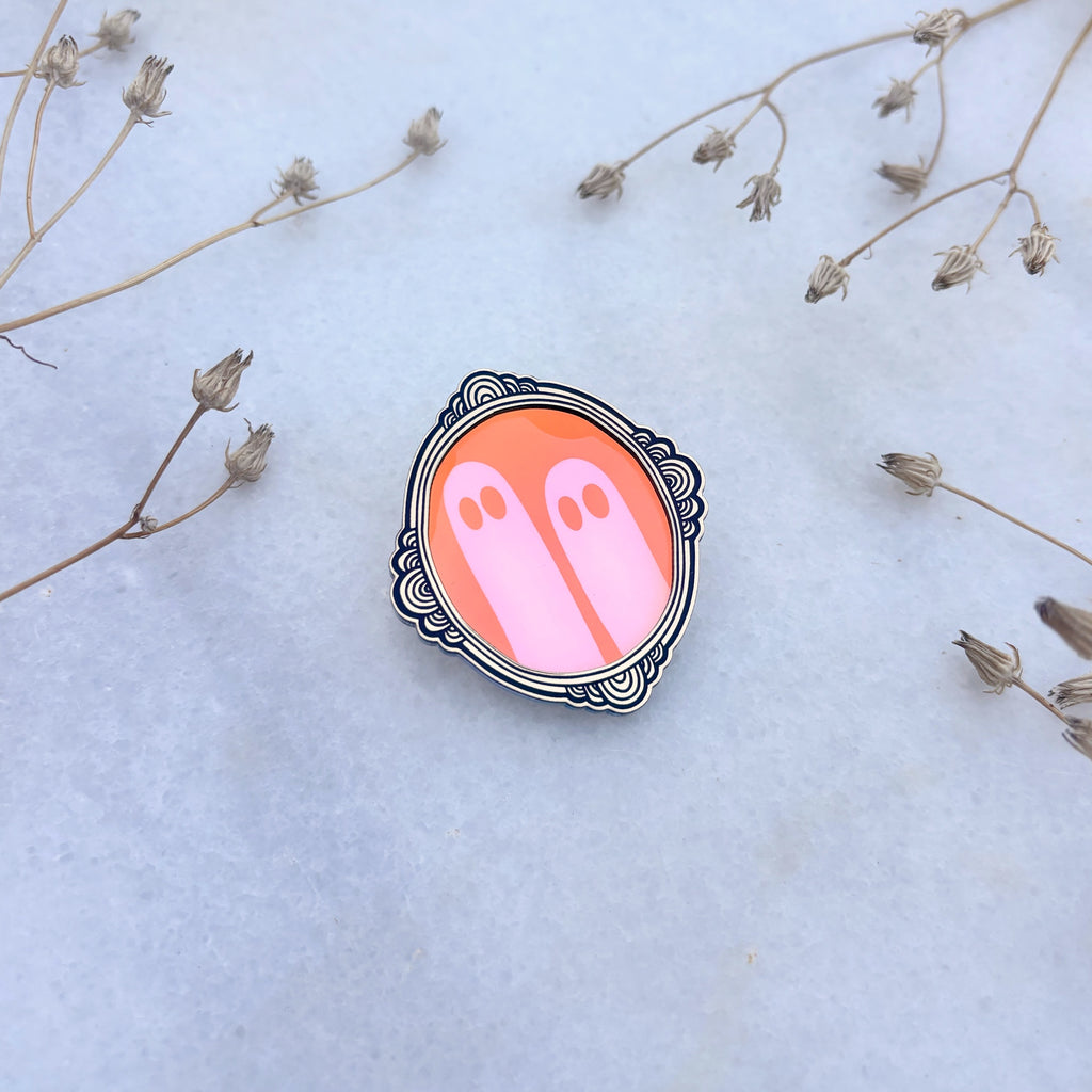 Broche espejo