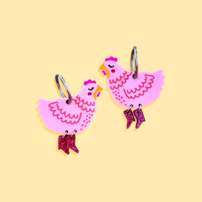 Gallinas rosa - Annie's Fingers
