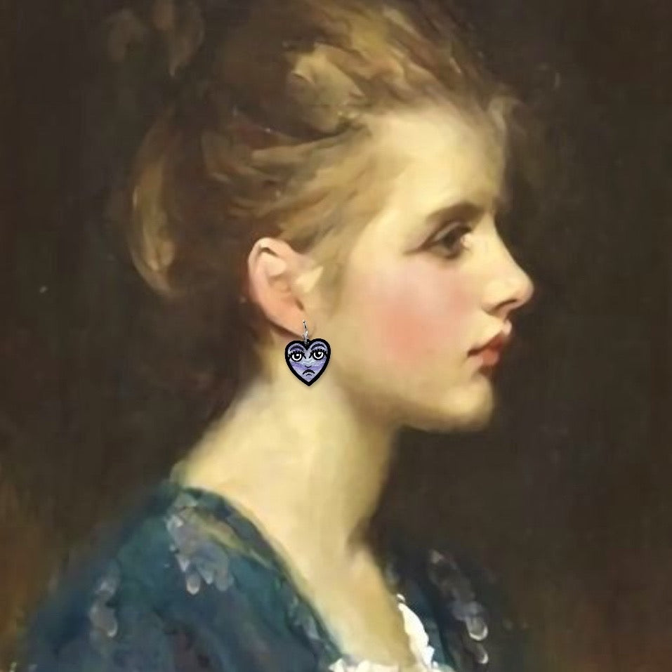 Mini Weeping heart AZUL - Annie's Fingers