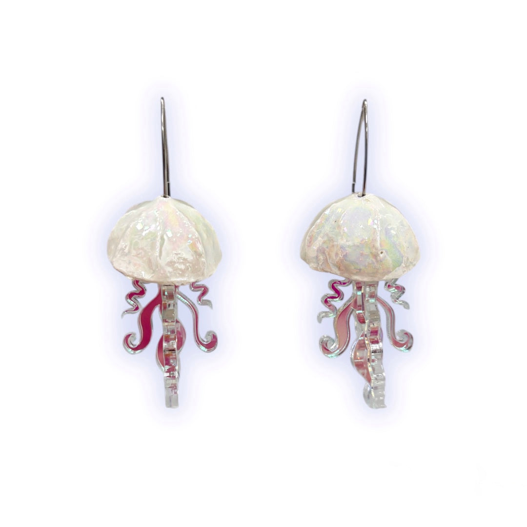 Medusas de porcelana Blancas