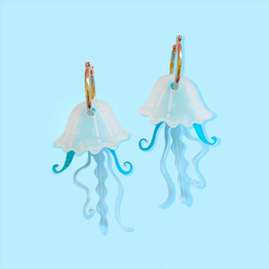 Medium Blue Jellyfish