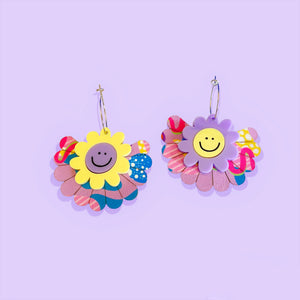 Smileys medianos pastel