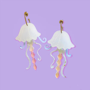 Large Iridescent Jellyfish