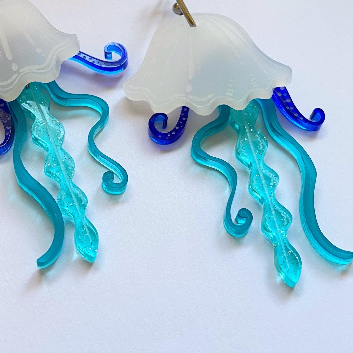 Medusas Grandes Azul